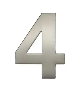 Housenumber rvs 4