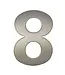 Housenumber rvs 8