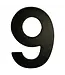 Housenumber black 9