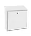 Mailbox white steel