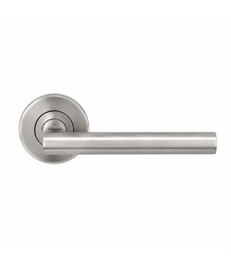 Deurklink RVS rond