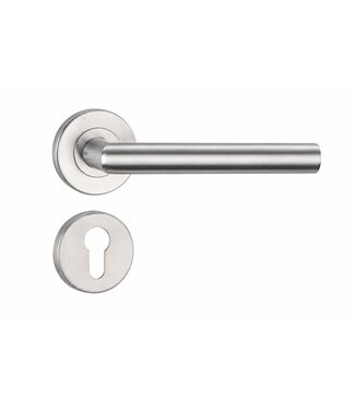 Deurklink RVS modern rond