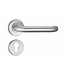 Door handle stainless steel classic round