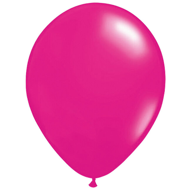 Magenta Ballonnen 30cm - 100 stuks