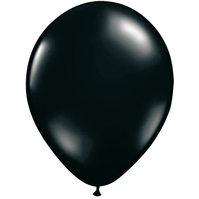 Zwarte Ballonnen 30cm - 10 stuks
