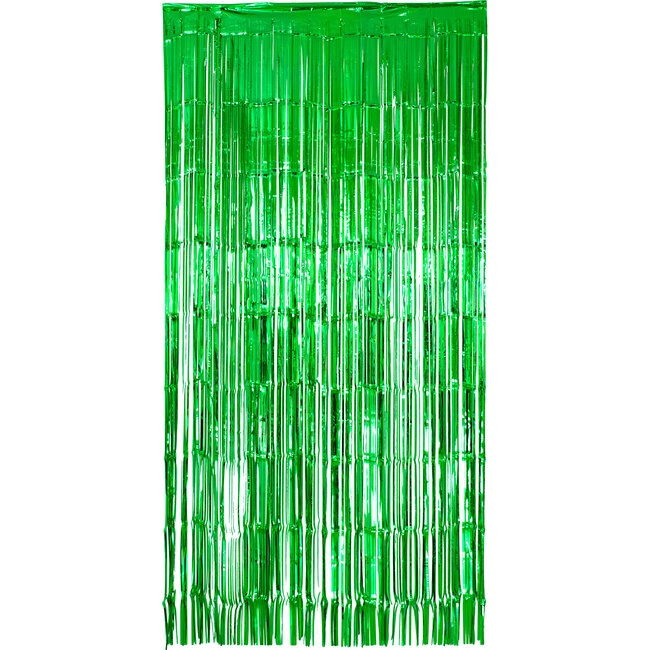 Deurgordijn folie groen 2x1m