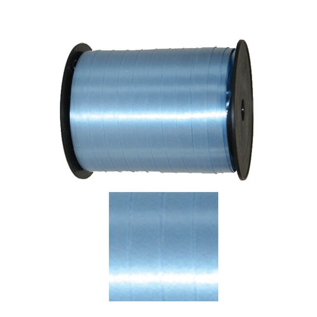 Lichtblauwe lint - 500 meter - 5 mm