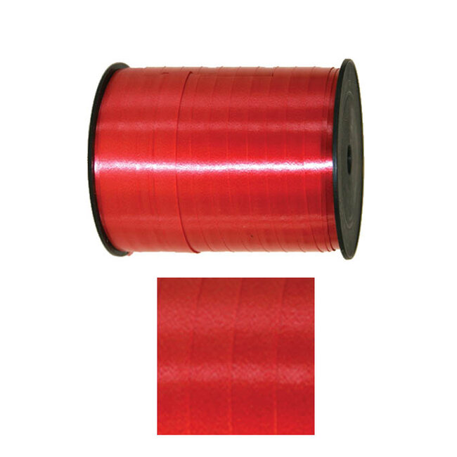 Rood lint - 250 meter - 10 mm