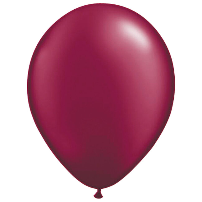 Burgundy Wijnrode Ballonnen 30cm - 50 stuks
