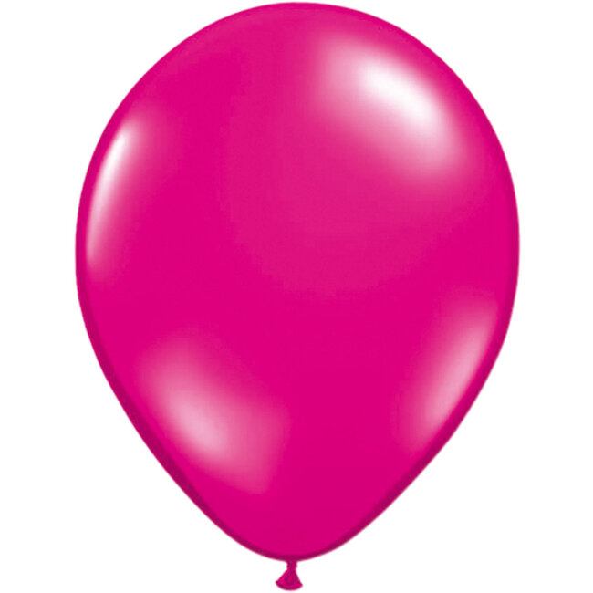 Magenta Ballonnen 30cm - 50 stuks
