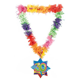 Folat 30 Jaar Hawaii Krans Tinsels
