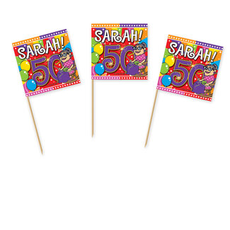 Folat 50 Jaar Sarah Prikkers Knalfeest - 50 stuks