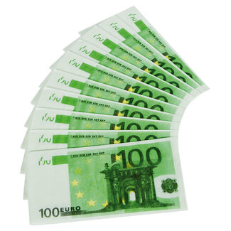 Folat Servetten 100 euro - 10 stuks
