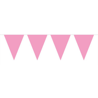 Folat Baby Roze Vlaggenlijn - 10 meter
