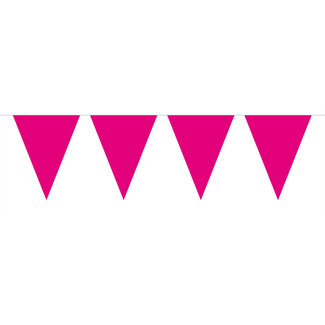 Folat Paarse slingers effen magenta - 10 meter