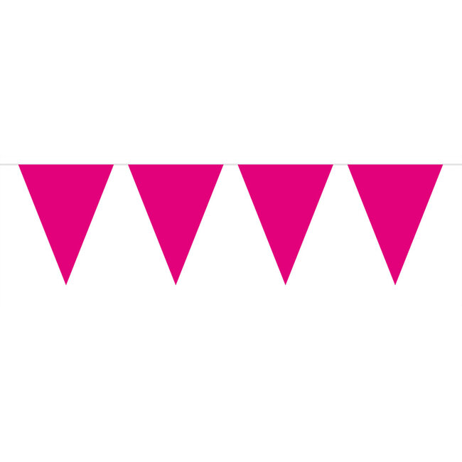 Paarse slingers effen magenta - 10 meter