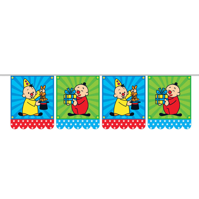 Bumba Vlaggenlijn Vierkant - 10 meter