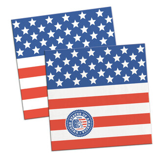 Folat USA Party Servetten 25x25cm - 20 stuks