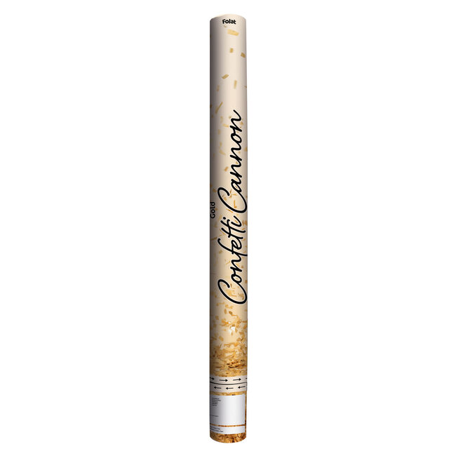Confetti Kanon Goud XL - 57cm