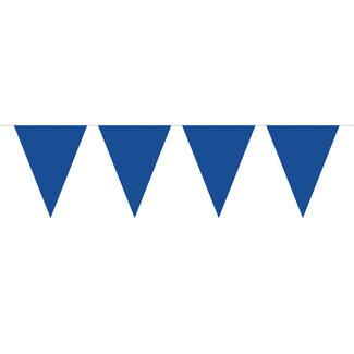 Folat Blauwe Vlaggenlijn XL - 10 meter