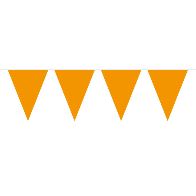 Oranje Vlaggenlijn XL - 10 meter