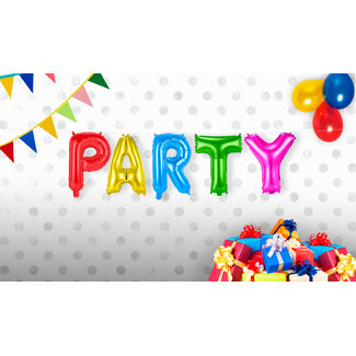 Folat Folie Ballonnen Set PARTY