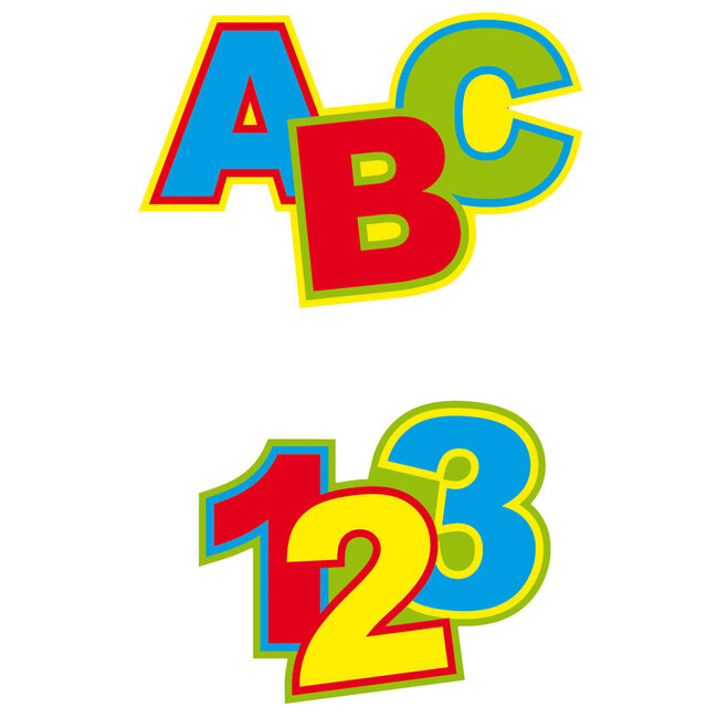 Kinderfeestje ABC Tafelconfetti XL