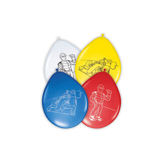 Folat Formule 1 Ballonnen - 8 stuks