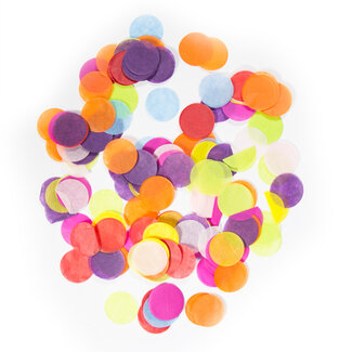 Folat Meerkleurige Confetti Groot - 14 gram
