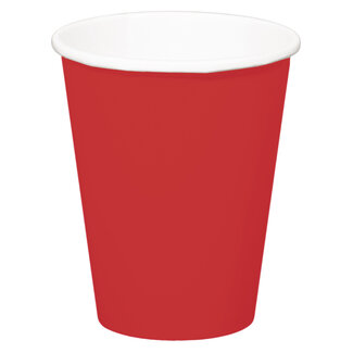 Folat Rode Bekers 350ml - 8 stuks