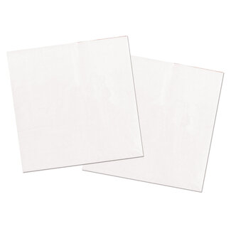 Folat Witte Servetten 33x33cm - 20 stuks