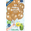 Goudkleurige Ballonnen met Lint 23cm - 30 stuks