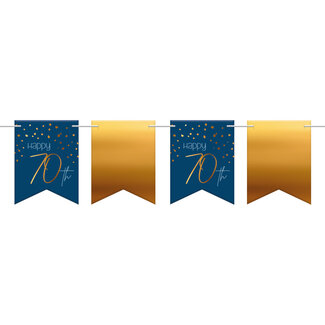 Folat Vlaggenlijn Elegant True Blue 70 Jaar - 6 meter