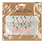 Hangdecoratie Elegant Lush Blush 30 Jaar - 5 stuks