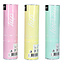Set met 3 Confetti Kanonnen Pastel - 15cm