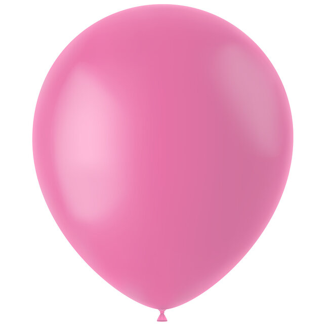 Ballonnen Rosey Pink Mat 33cm - 100 stuks