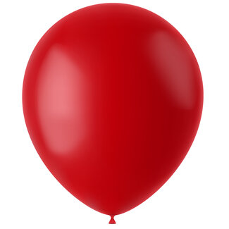 Folat Ballonnen Ruby Red Mat 33cm - 10 stuks