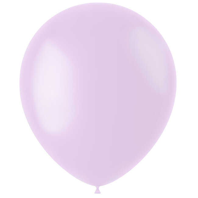 Ballonnen Powder Lilac Mat 33cm - 10 stuks