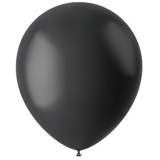 Folat Ballonnen Midnight Black Mat 33cm - 10 stuks