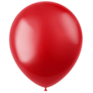 Folat Ballonnen Radiant Fiery Red Metallic 33cm - 50 stuks