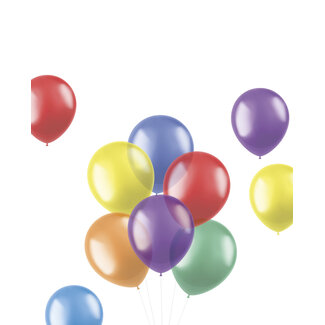 Folat Ballonnen Translucent Brights 33cm - 10 stuks
