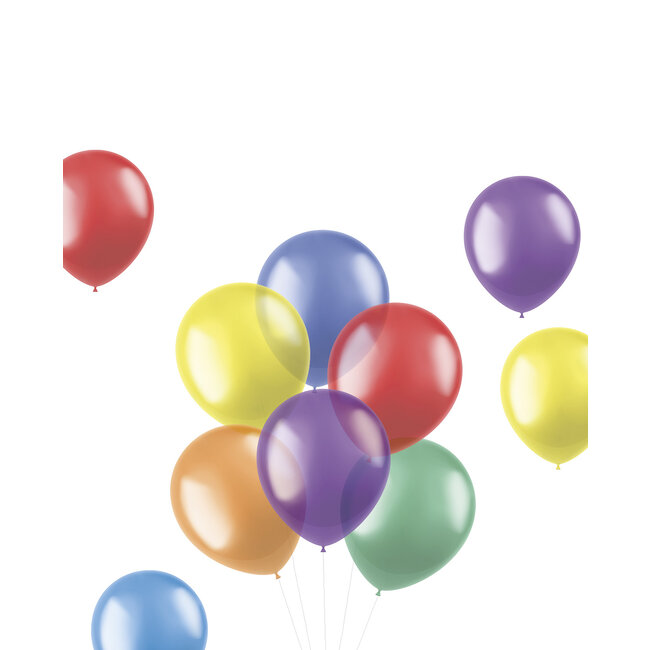 Ballonnen Translucent Brights 33cm - 10 stuks