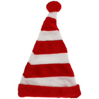 Folat Kerstmuts Zuurstok Rood-Wit