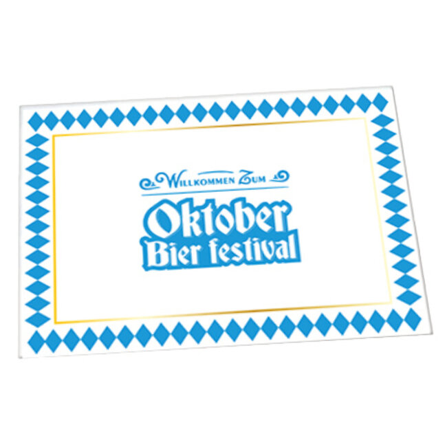 Placemats Oktober Bier Festival - 6 stuks