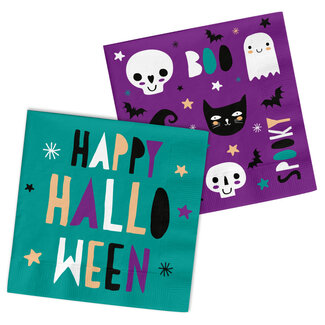 Folat Servetten Happy Halloween 33x33cm - 20 stuks