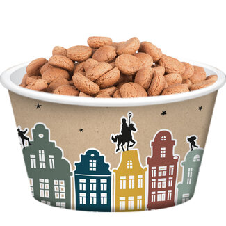 Folat Snoepbakjes 'Welkom Sint & Piet' 250ml - 5 stuks