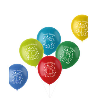 Folat Ballonnen Buurman & Buurman 33cm - 6 stuks