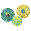Deco Fan Set - Buzzing Bugs - 3 stuks