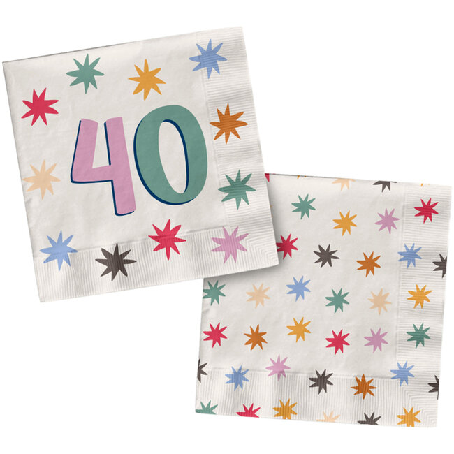 Servetten - 40 - Starburst - 33 x 33 cm - 20 stuks
