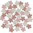 Confetti - Bloemvorm - Blooming Baby Girl - 80 stuks